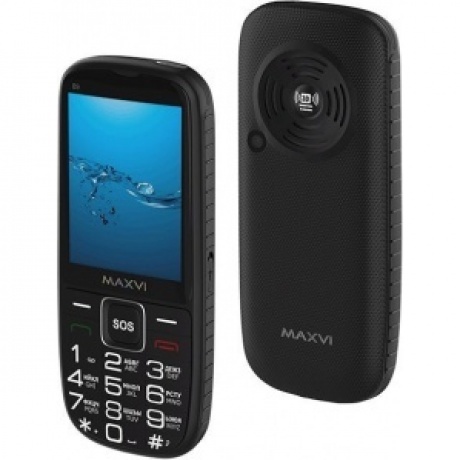 Мобильный телефон MAXVI B9 Black - фото 1