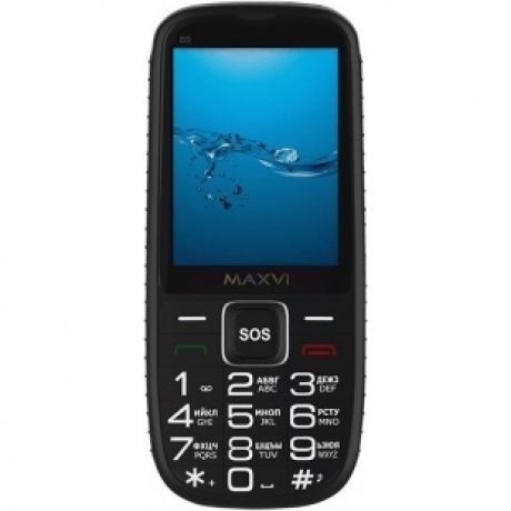 Мобильный телефон MAXVI B9 Black - фото 2