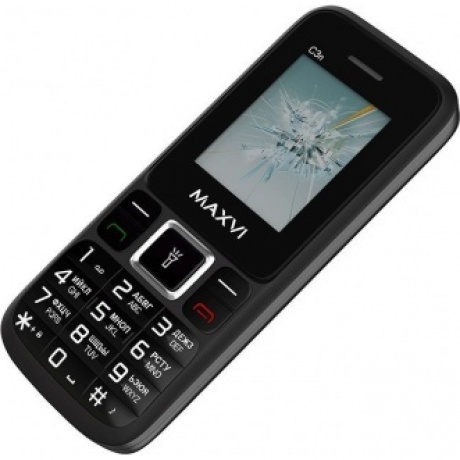 Мобильный телефон MAXVI C3N BLACK - фото 4