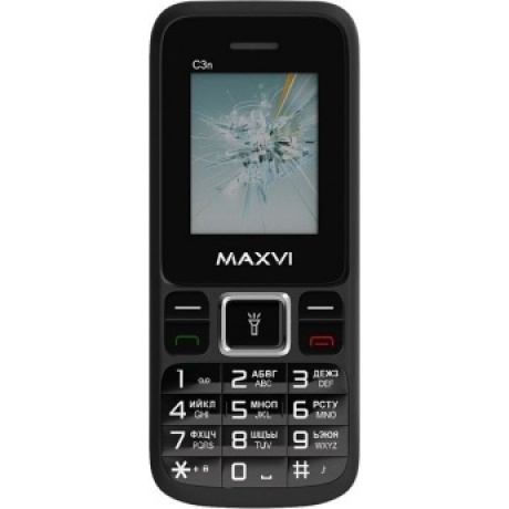 Мобильный телефон MAXVI C3N BLACK - фото 8