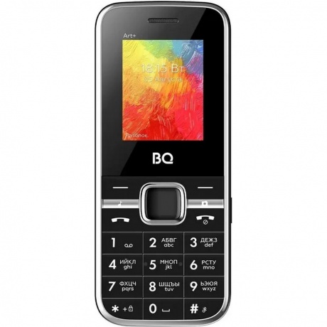Мобильный телефон BQ 1868 Art+ Black - фото 1