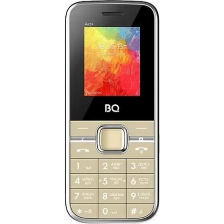 Мобильный телефон BQ 1868 Art+ Gold - фото 1