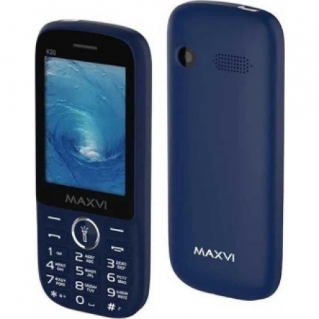 Мобильный телефон MAXVI K20 BLUE (2 SIM) - фото 1