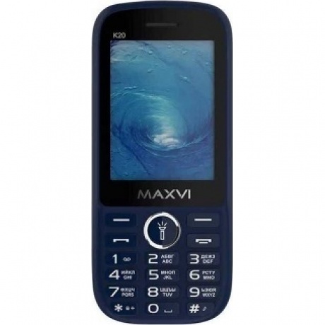 Мобильный телефон MAXVI K20 BLUE (2 SIM) - фото 3