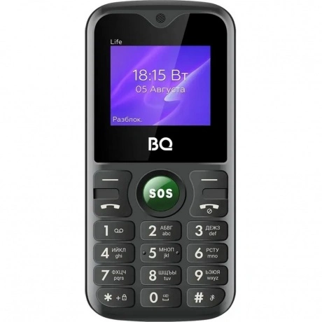 Мобильный телефон BQ 1853 Life Black/Green