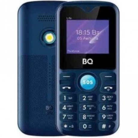 Мобильный телефон BQ 1853 Life Blue - фото 1