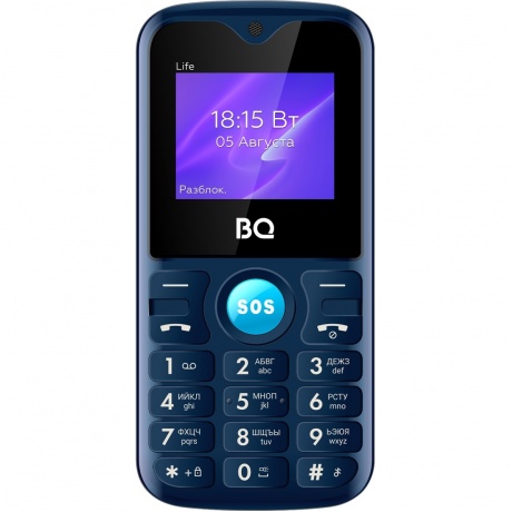 Мобильный телефон BQ 1853 Life Blue - фото 5