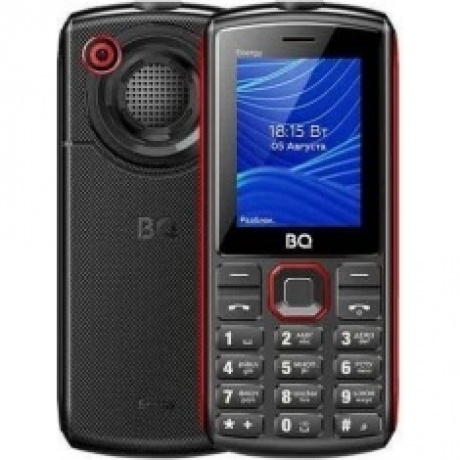 Мобильный телефон BQ 2452 Energy Black/Red - фото 1