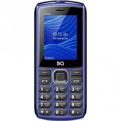 Мобильный телефон BQ 2452 Energy Blue/Black