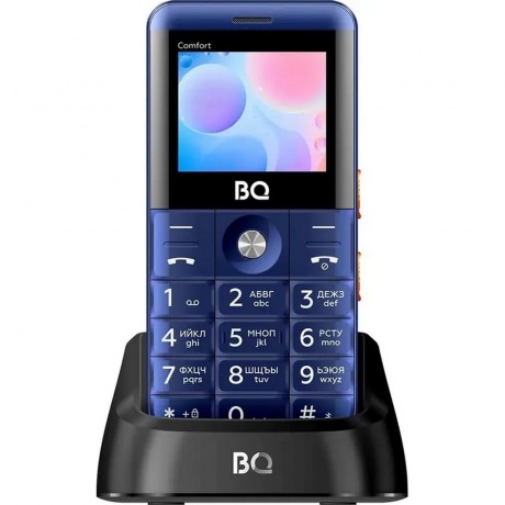 Мобильный телефон BQ 2006 Comfort Blue/Black - фото 1