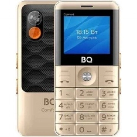 Мобильный телефон BQ 2006 Comfort Gold/Black