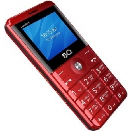 Мобильный телефон BQ 2006 Comfort Red-Black - фото 3