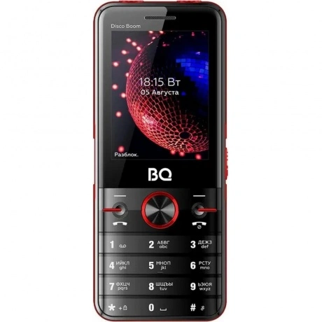 Мобильный телефон BQ 2842 Disco Boom Black Red