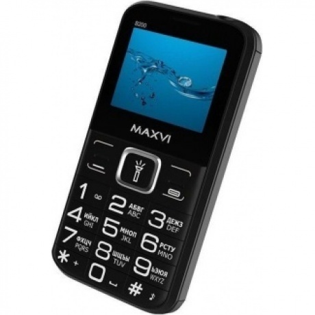 Мобильный телефон Maxvi B200 Black - фото 2