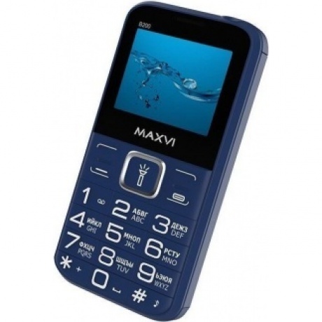 Мобильный телефон Maxvi B200 Blue - фото 3