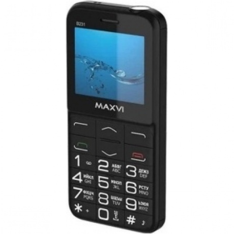 Мобильный телефон Maxvi B231 Black - фото 2