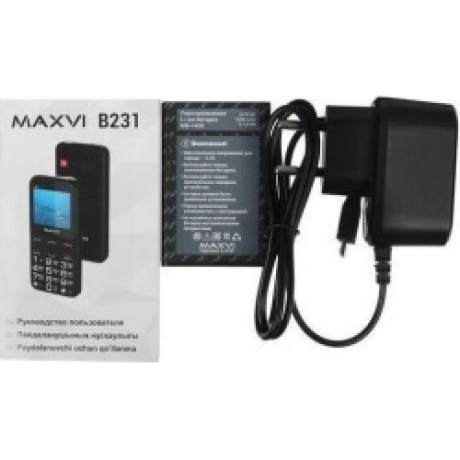 Мобильный телефон Maxvi B231 Black - фото 18