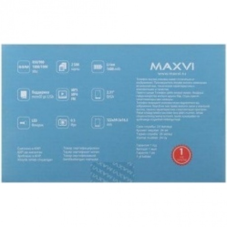 Мобильный телефон Maxvi B231 Black - фото 19