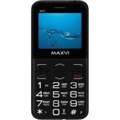 Мобильный телефон Maxvi B231 Black - фото 4