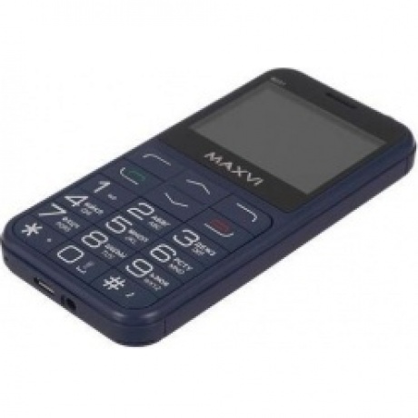 Мобильный телефон Maxvi B231 Blue - фото 15
