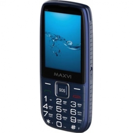 Мобильный телефон Maxvi B32 Blue - фото 10