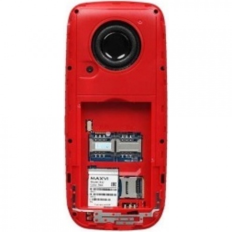 Мобильный телефон Maxvi B32 Red - фото 16