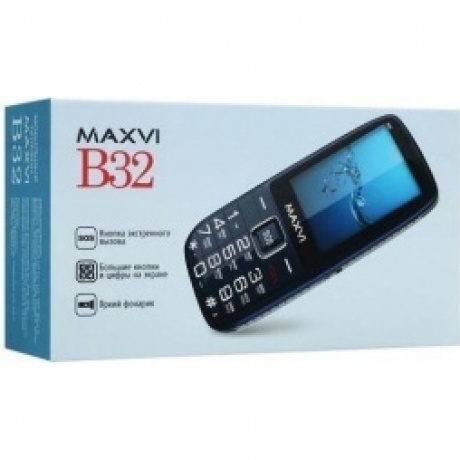 Мобильный телефон Maxvi B32 Red - фото 19