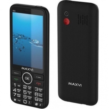 Мобильный телефон Maxvi B35 Black - фото 1