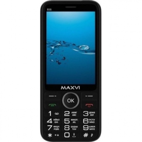 Мобильный телефон Maxvi B35 Black - фото 2