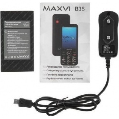 Мобильный телефон Maxvi B35 Black - фото 15