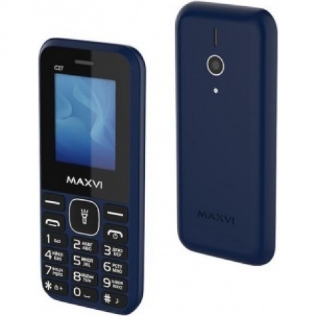 Мобильный телефон Maxvi C27 Blue - фото 1