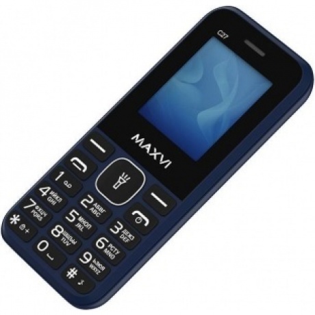 Мобильный телефон Maxvi C27 Blue - фото 2