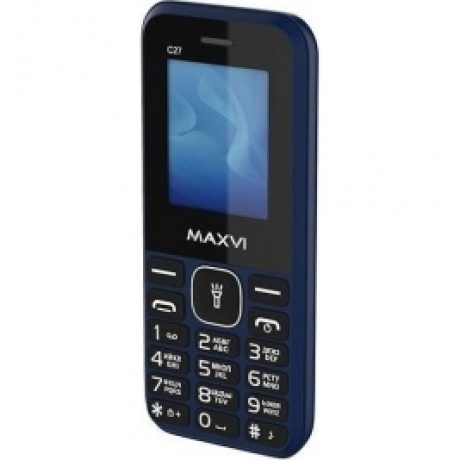 Мобильный телефон Maxvi C27 Blue - фото 10