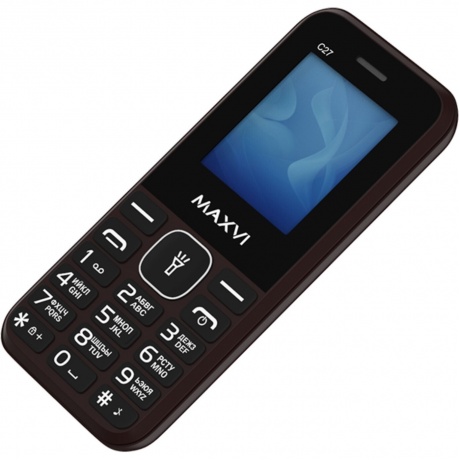 Мобильный телефон Maxvi C27 Brown - фото 8