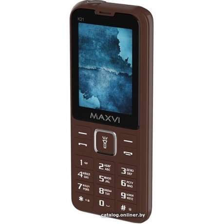 Мобильный телефон Maxvi K21 Chocolate - фото 11