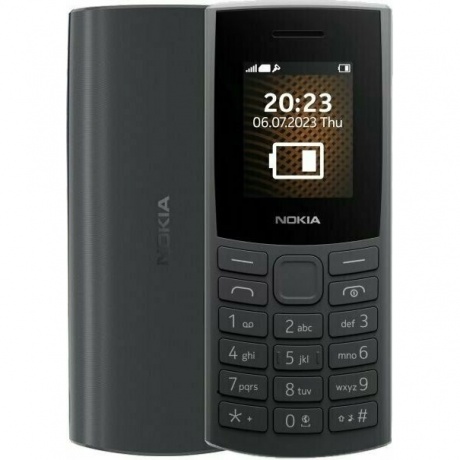 Мобильный телефон NOKIA 105 TA-1569 SS EAC CHARCOAL - фото 2