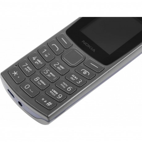 Мобильный телефон Nokia 106 TA-1564 DS CHARCOAL (1GF019BPA2C02) - фото 9