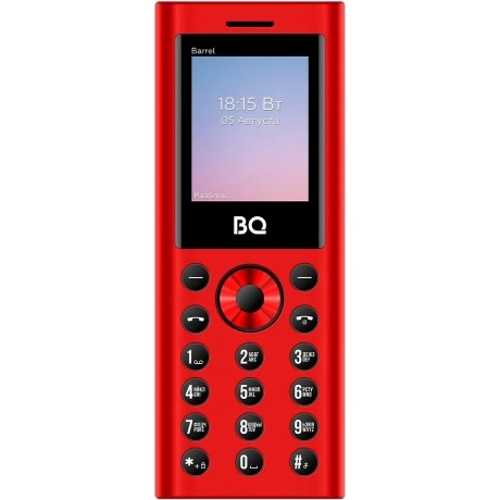 Мобильный телефон BQ 1858 Barrel Red/Black
