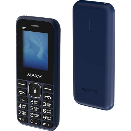 Мобильный телефон Maxvi C30 Blue