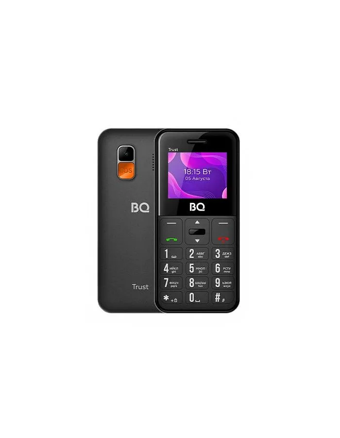 Мобильный телефон BQ 1866 TRUST BLACK (2 SIM) - фото 3