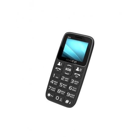 Мобильный телефон Maxvi B110 Black (2 SIM) - фото 6