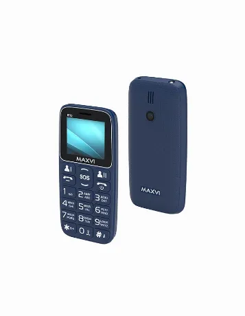 Мобильный телефон Maxvi B110 Dual Sim Blue