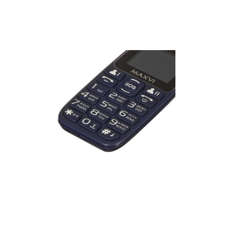 Мобильный телефон Maxvi B110 Blue (2 SIM) - фото 15