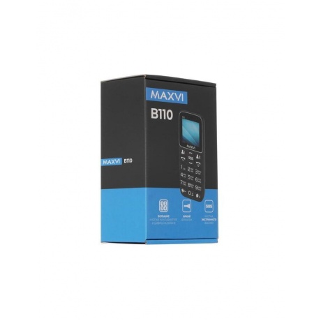 Мобильный телефон Maxvi B110 Blue (2 SIM) - фото 18