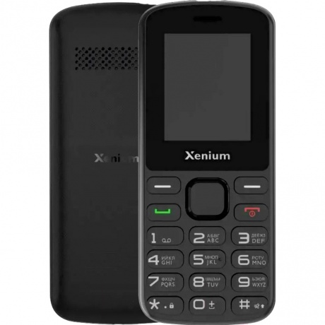 Мобильный телефон Xenium X170 Black - фото 1