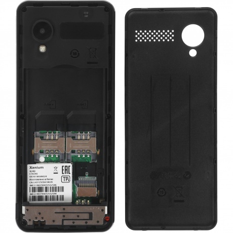 Мобильный телефон Xenium X240 Black - фото 13