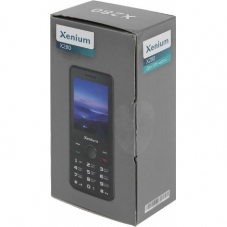 Мобильный телефон Xenium X280 Black - фото 17