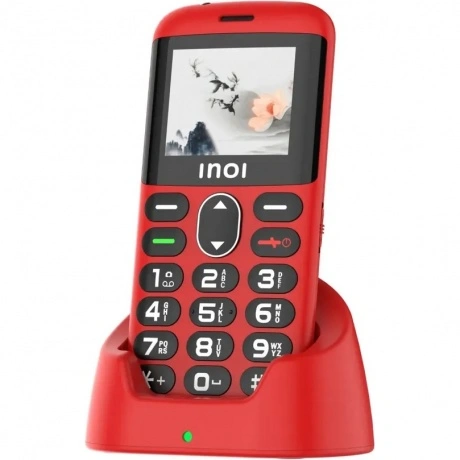 Мобильный телефон INOI 148 Senior 4G Red