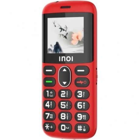 Мобильный телефон INOI 148 Senior 4G Red - фото 2