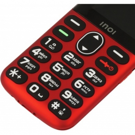 Мобильный телефон INOI 148 Senior 4G Red - фото 14